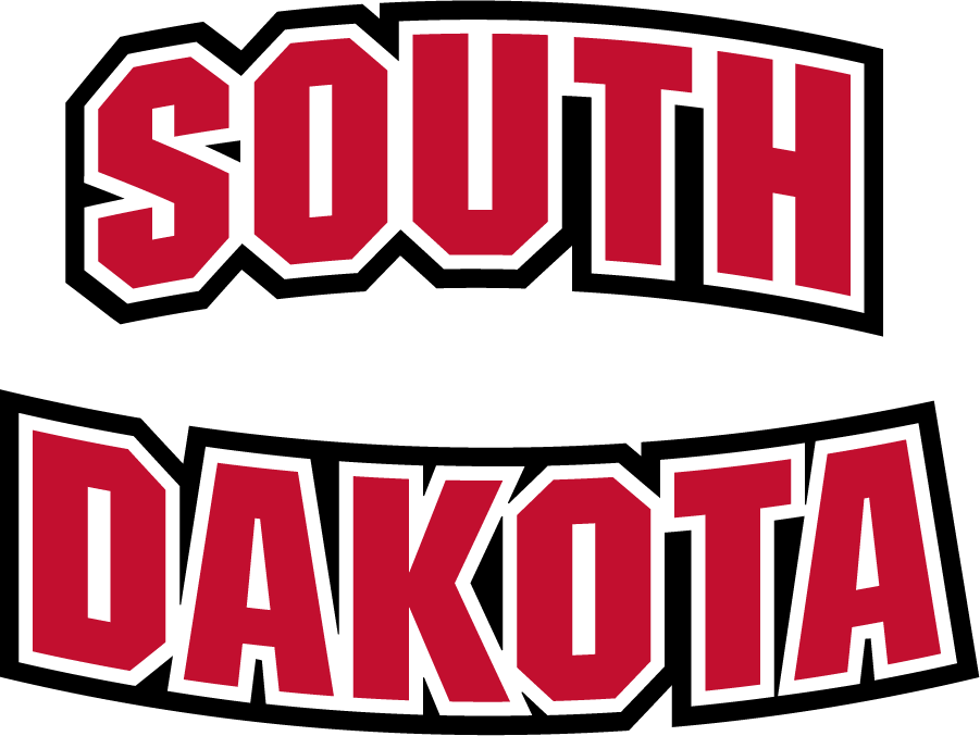 South Dakota Coyotes 2012-Pres Wordmark Logo diy DTF decal sticker